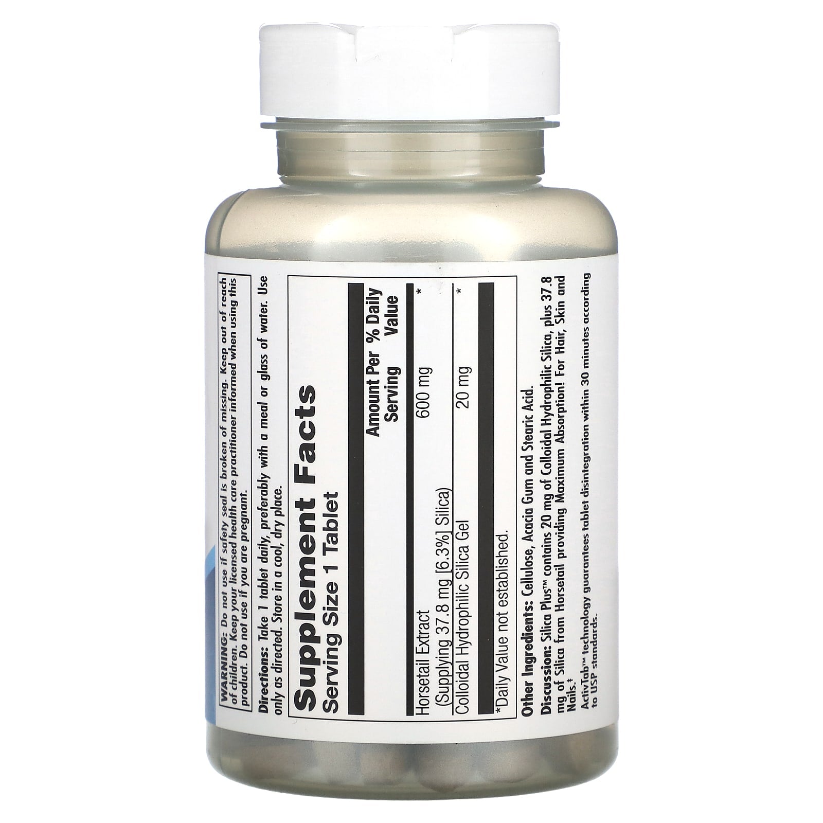 KAL, Silica Plus, 90 Tablets