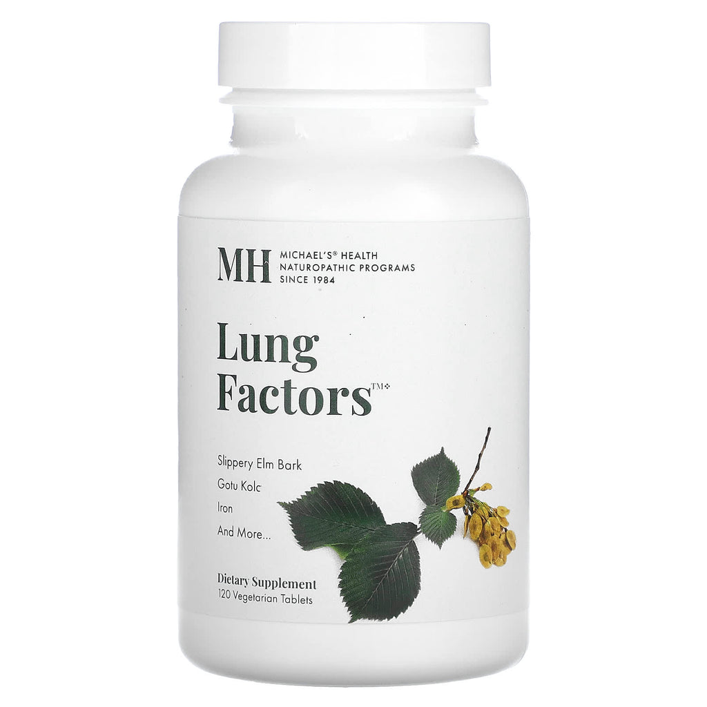 Michael's Health, Lung Factors, 120 Vegetarian Tablets