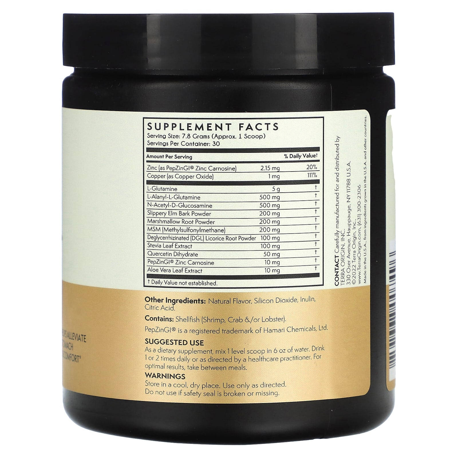 Terra Origin, Healthy Gut™, Peach Banana, 8.25 oz (234 g)