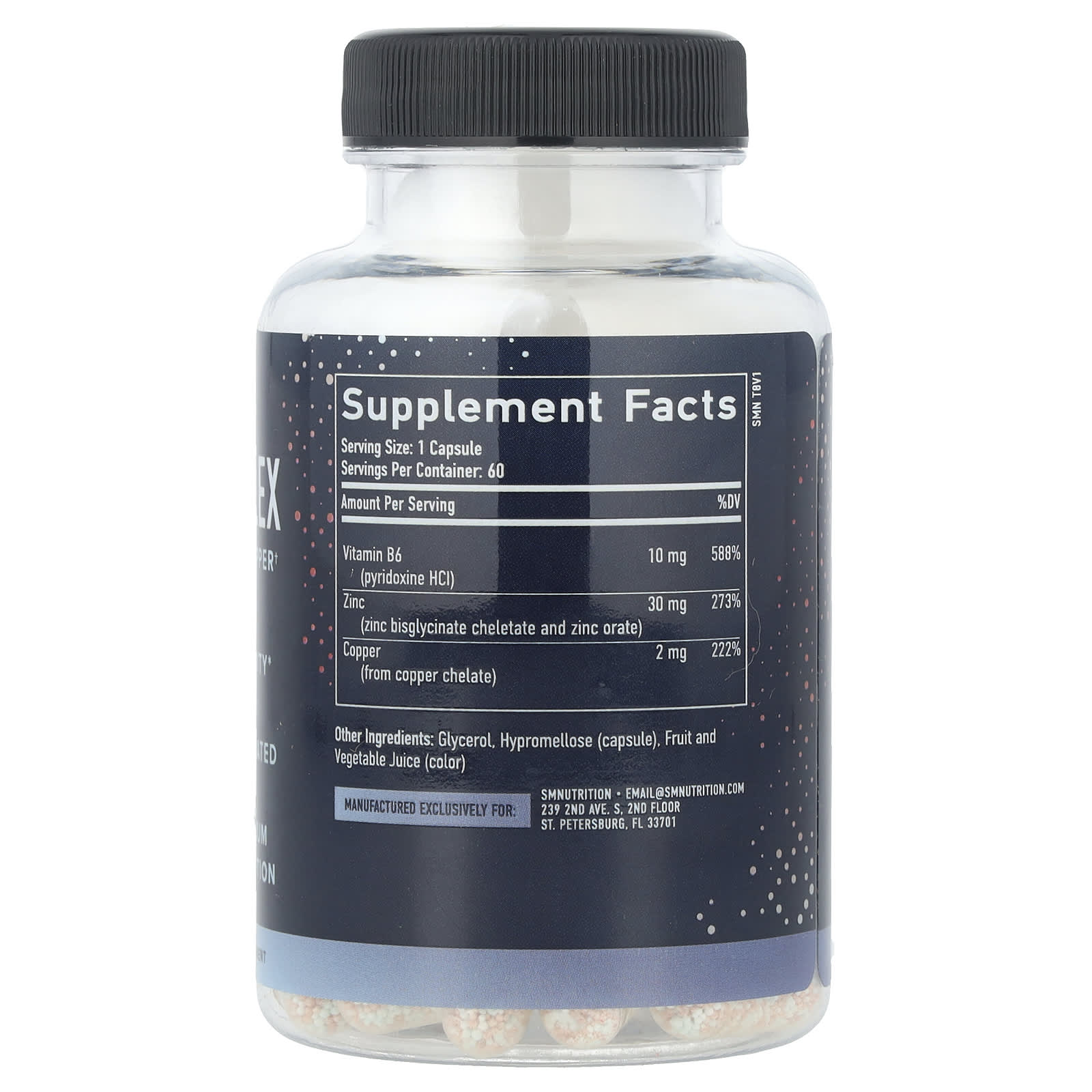 SMNutrition, Zinc Complex , 60 Capsules
