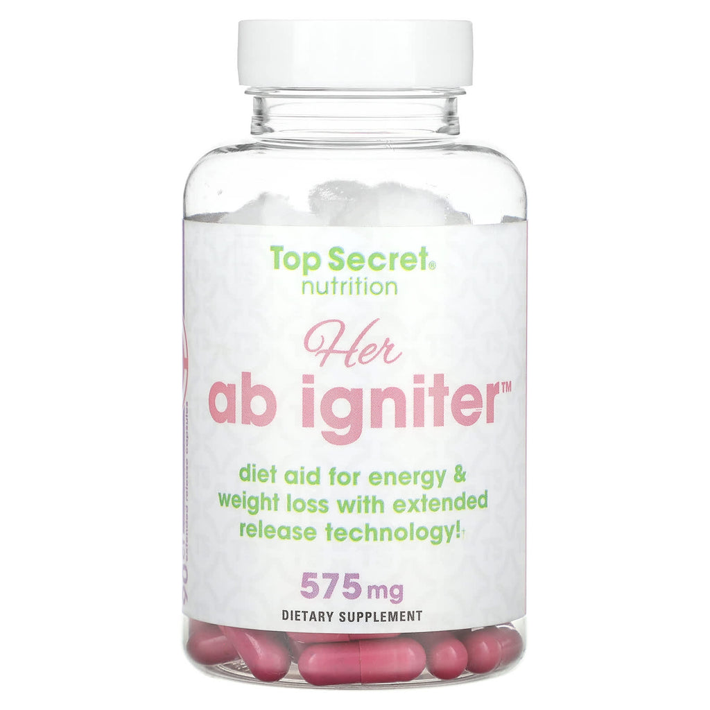 Top Secret Nutrition, Her, Ab Igniter, 575 mg, 90 Extended Release Capsules
