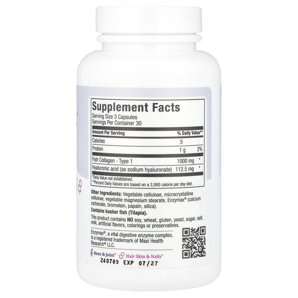 Maxi Health, Maxi Collagen H.A.™, 1,000 mg, 90 Maxicaps (333 mg per Capsule)