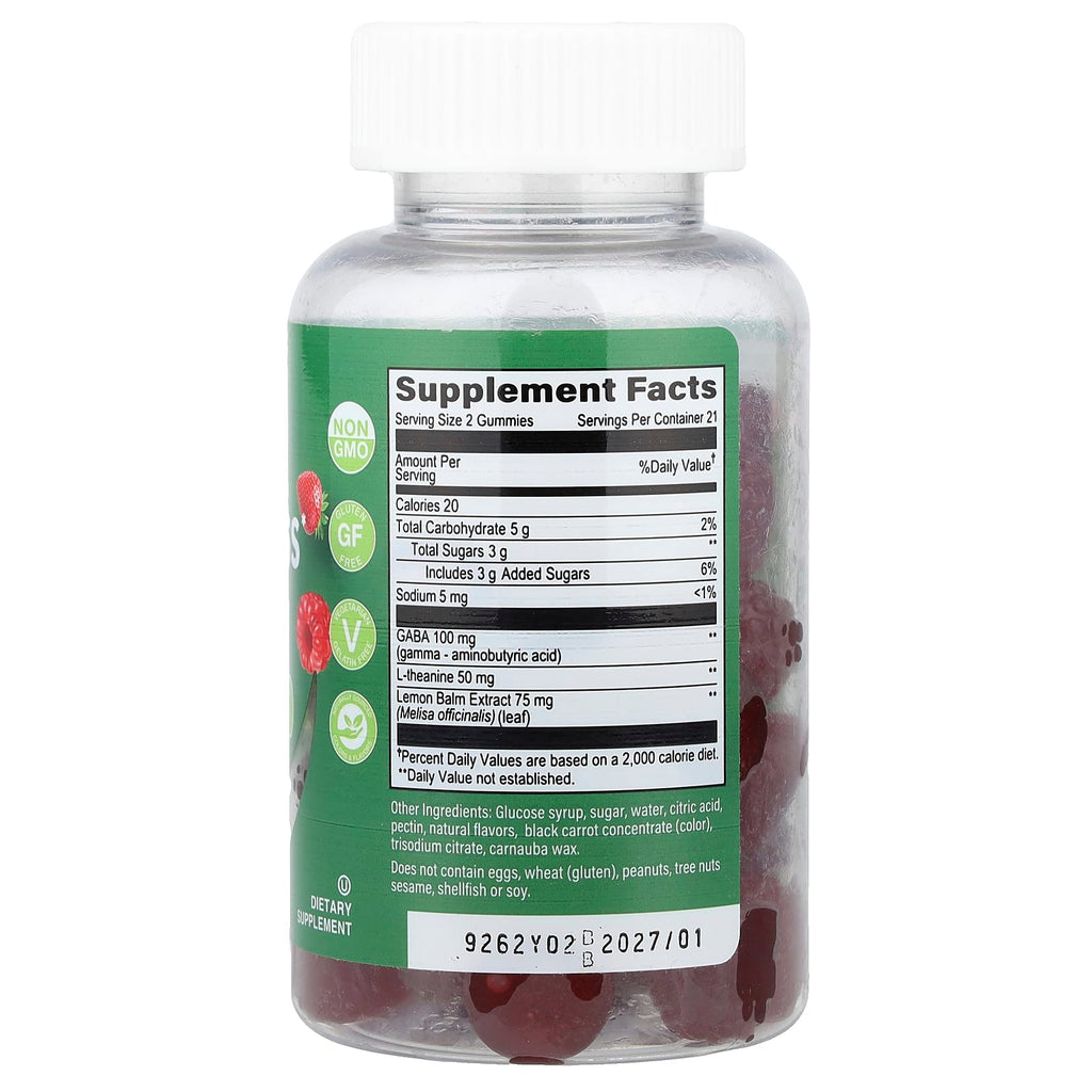 YumVs, DeStress Gummies, Melatonin Free, Mixed Berry, 42 Gummies