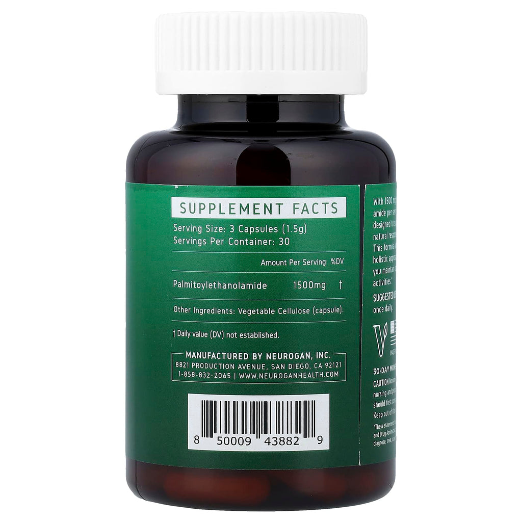 Neurogan Health, Pea Pro, 90 Capsules (500 mg per Capsule)