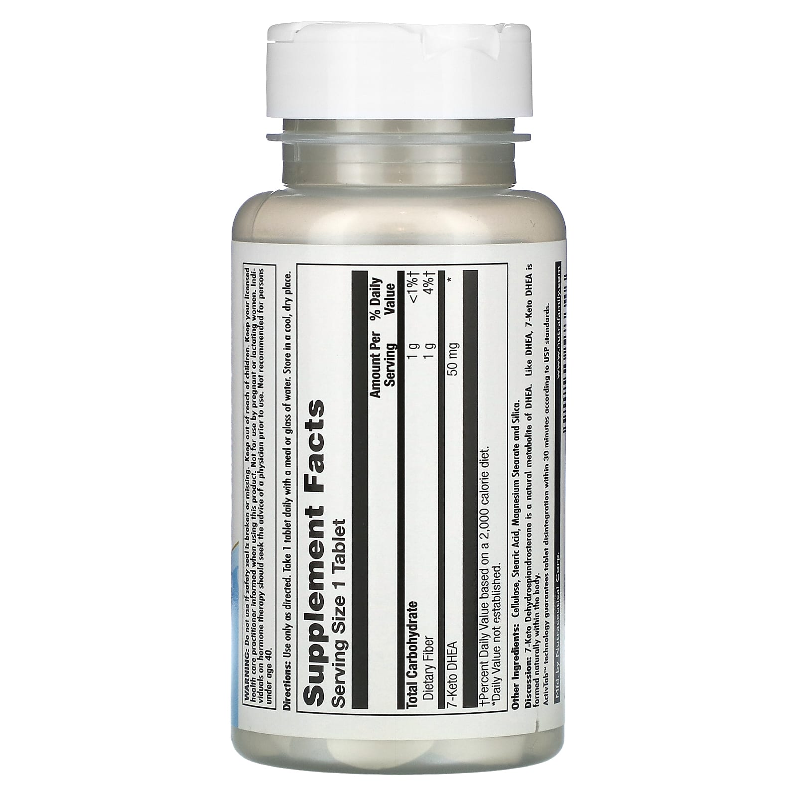 KAL, 7-Keto DHEA, 50 mg, 30 Tablets
