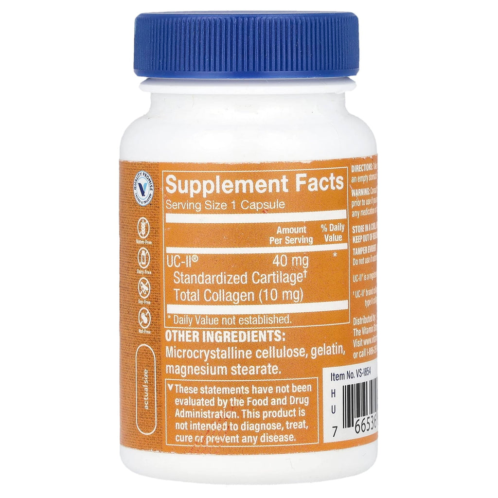 The Vitamin Shoppe, UC-II® Collagen, 40 mg, 30 Capsules