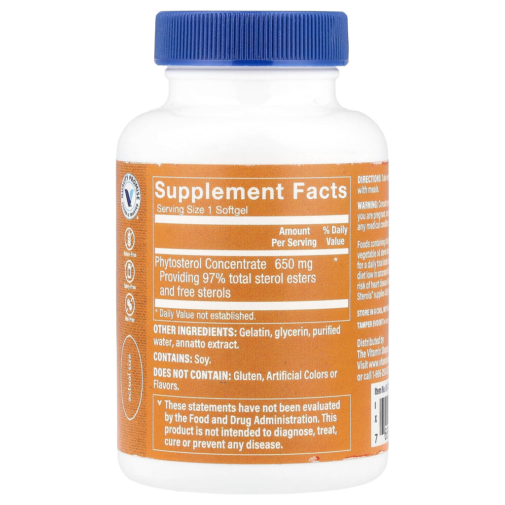 The Vitamin Shoppe, Heart Choice Plant Sterols, 60 Softgels