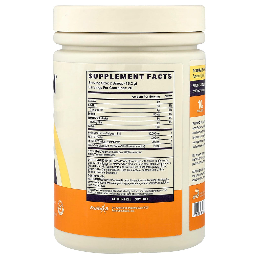 Podium Nutrition, Morning Collagen, Mocha, 11.43 oz (324 g)