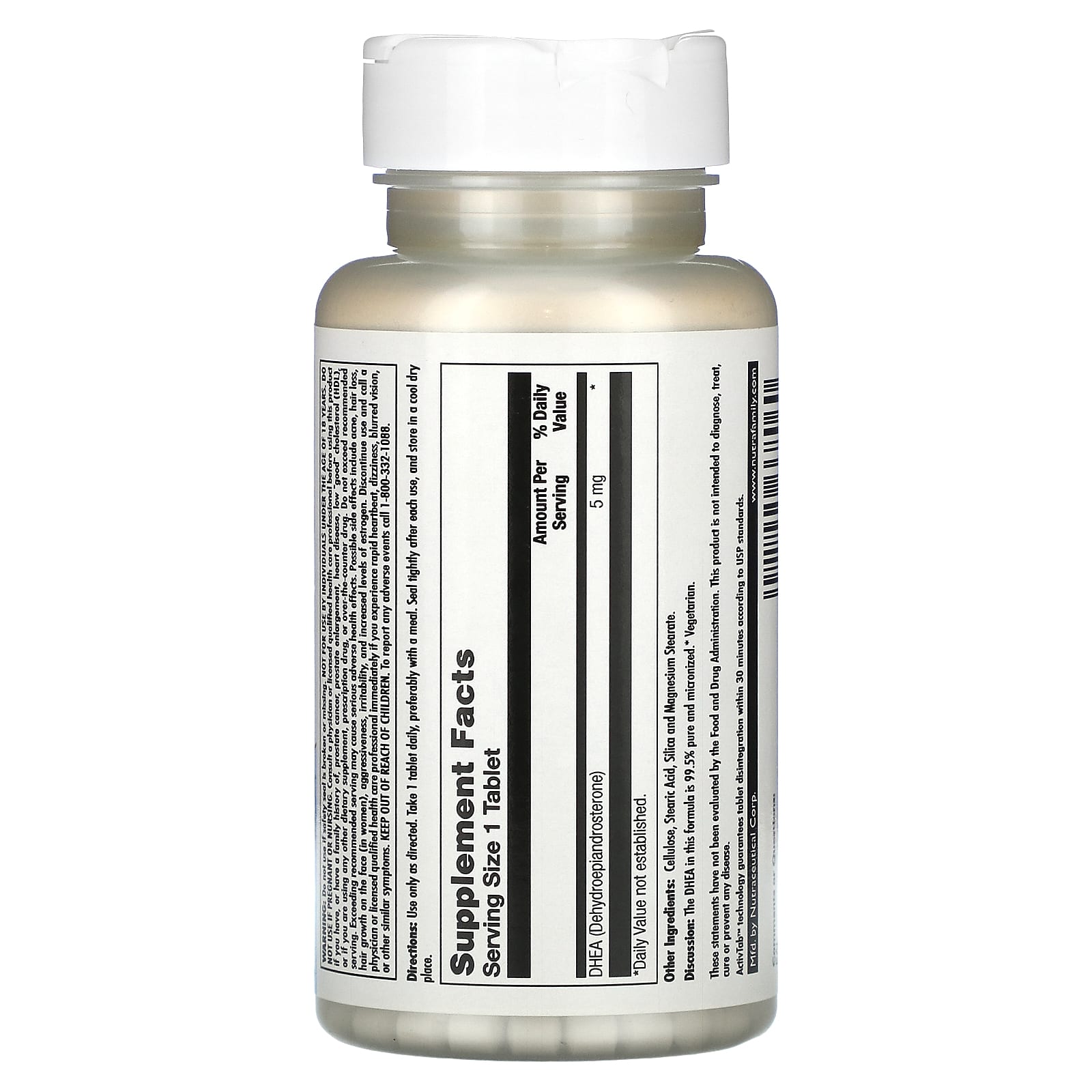 KAL, DHEA, 5 mg, 60 Tablets