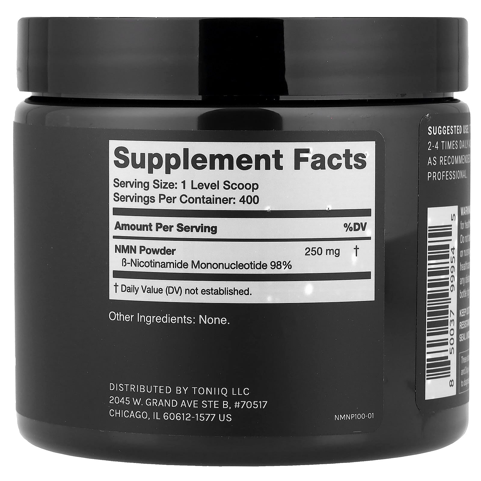 Toniiq, NMN, 3.53 oz (100 g)