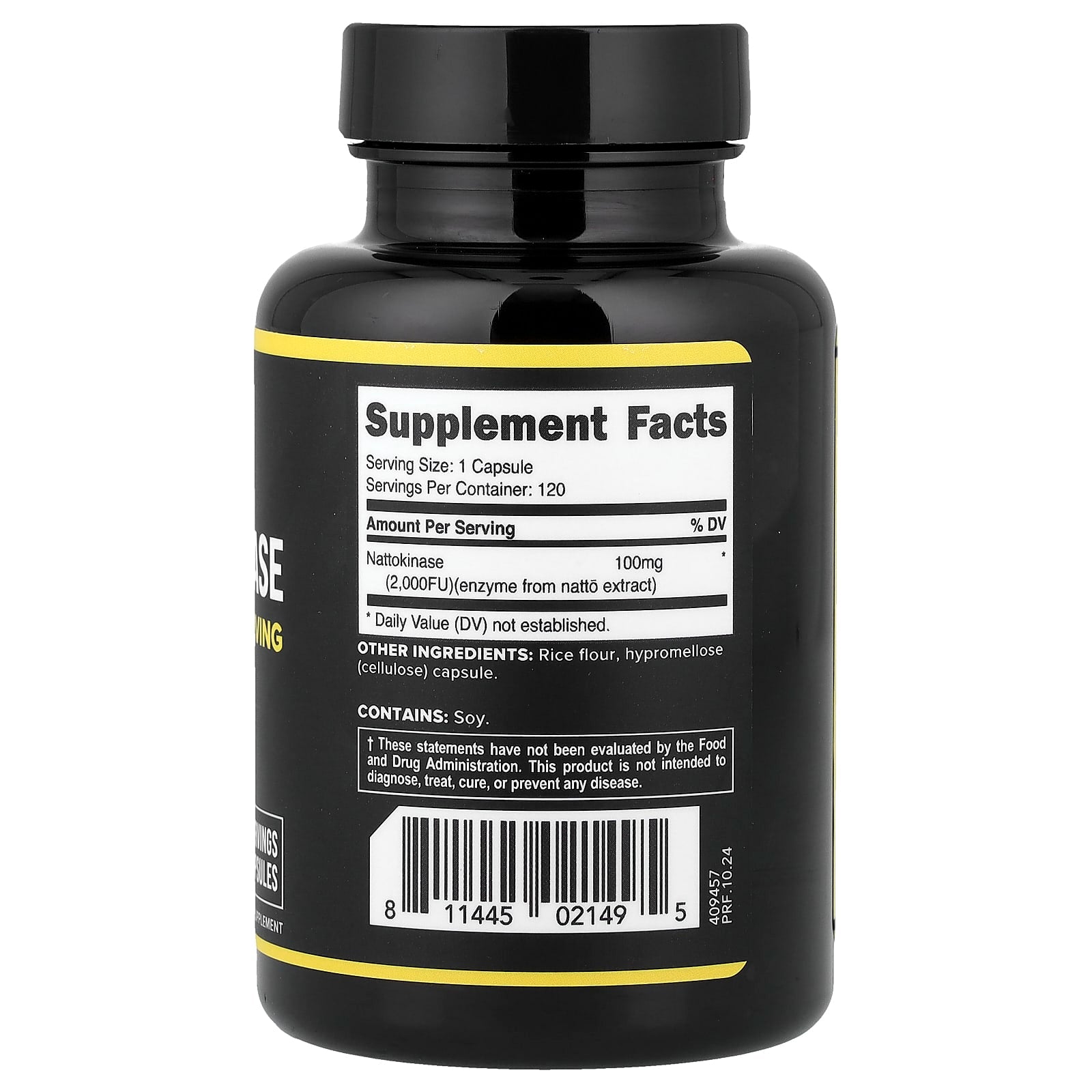 Primaforce, Nattokinase, 100 mg, 120 Capsules