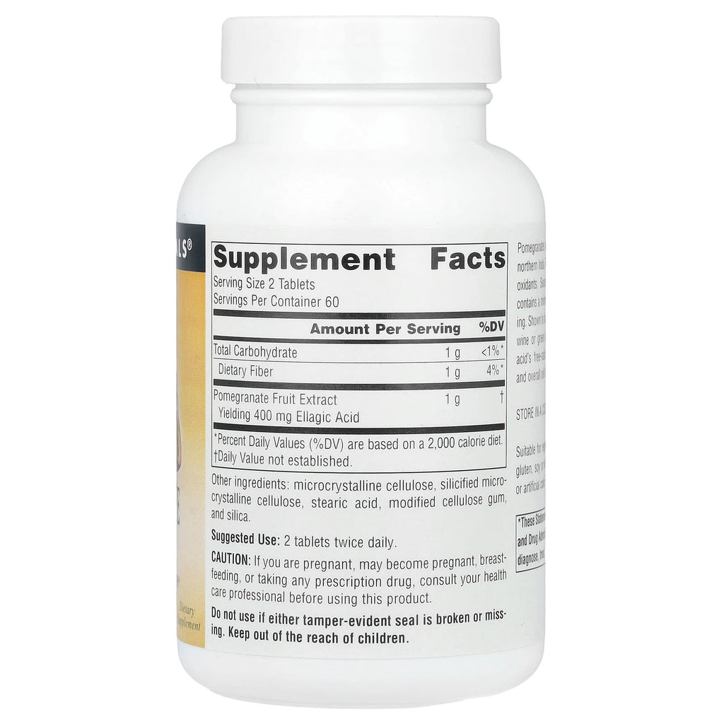 Source Naturals, Pomegranate Extract, 500 mg , 120 Tablets