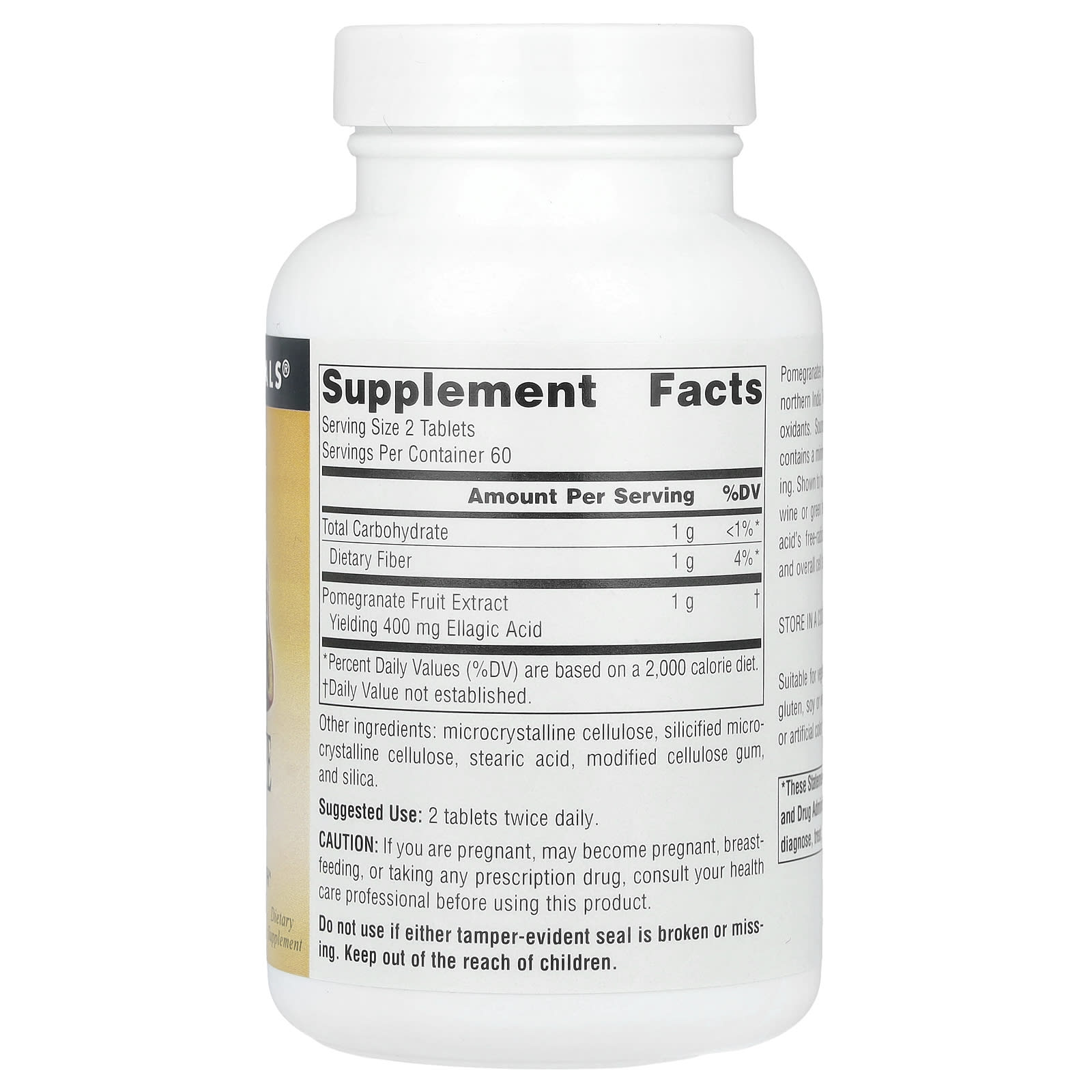 Source Naturals, Pomegranate Extract, 500 mg , 120 Tablets