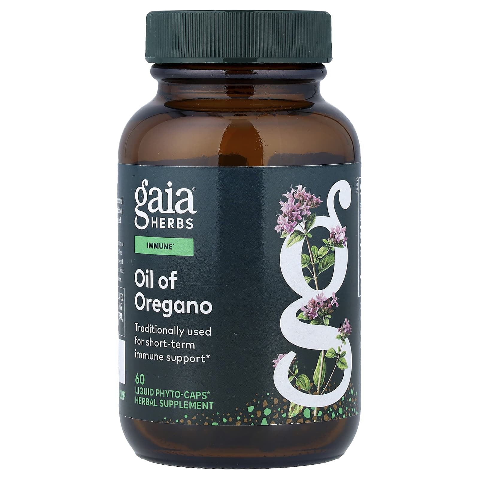 Gaia Herbs, Oil of Oregano, 60 Liquid Phyto-Caps®