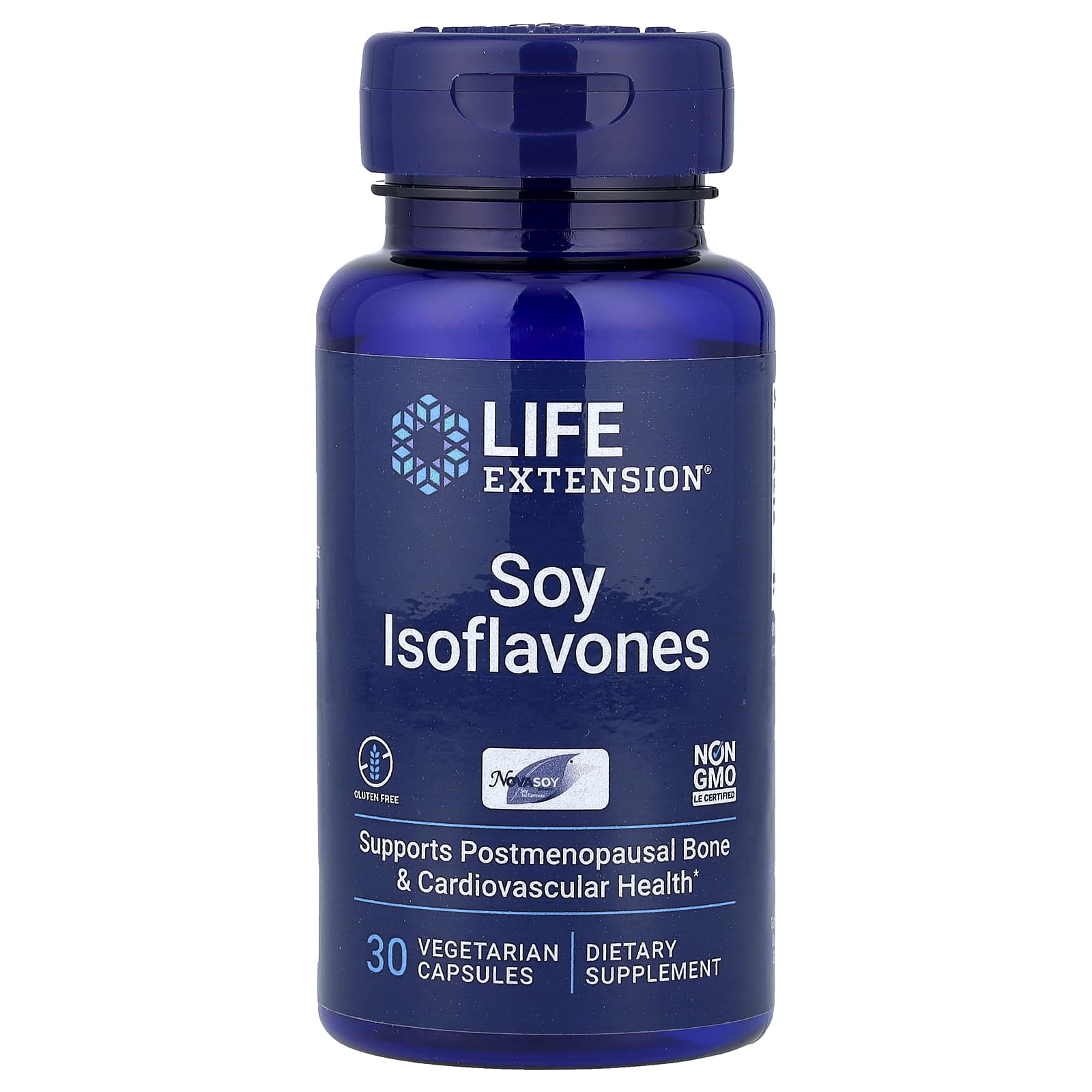 Life Extension, Soy Isoflavones, 30 Vegetarian Capsules (135 mg per Capsule)