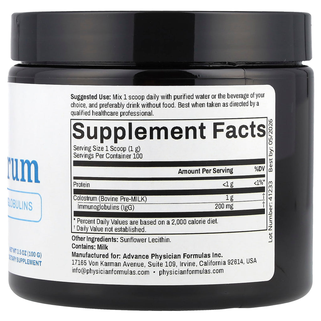 Advance Physician Formulas, Colostrum, 3.5 oz (100 g)
