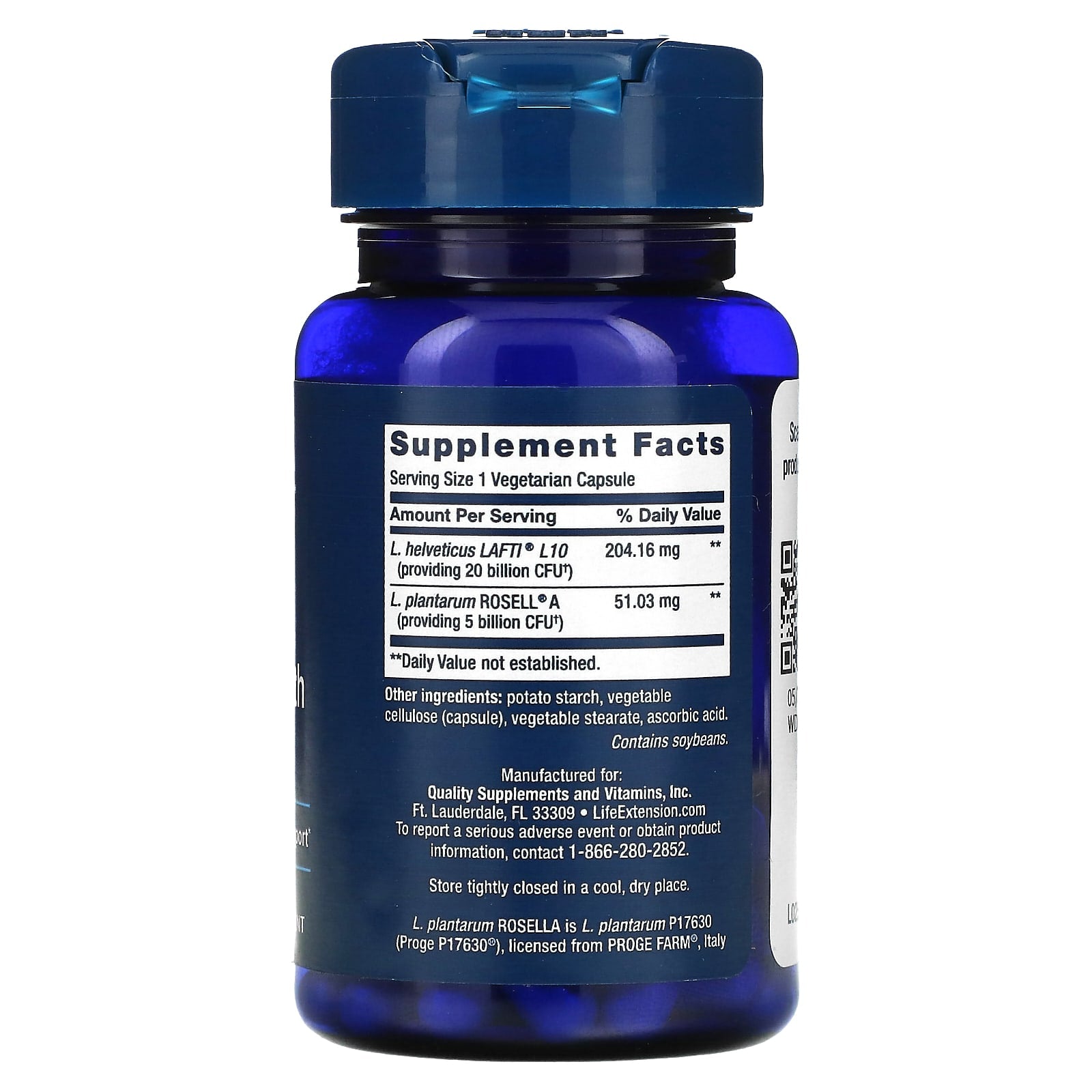 Life Extension, FLORASSIST Probiotic, Women's Health, 30 Vegetarian Capsules