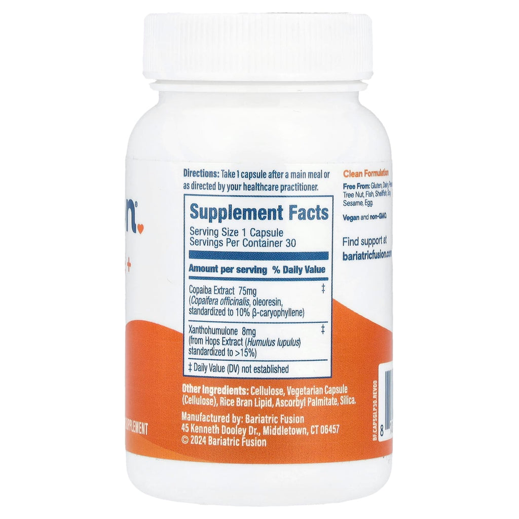 Bariatric Fusion, GLP-One+ with Hops Extract, 30 Capsules