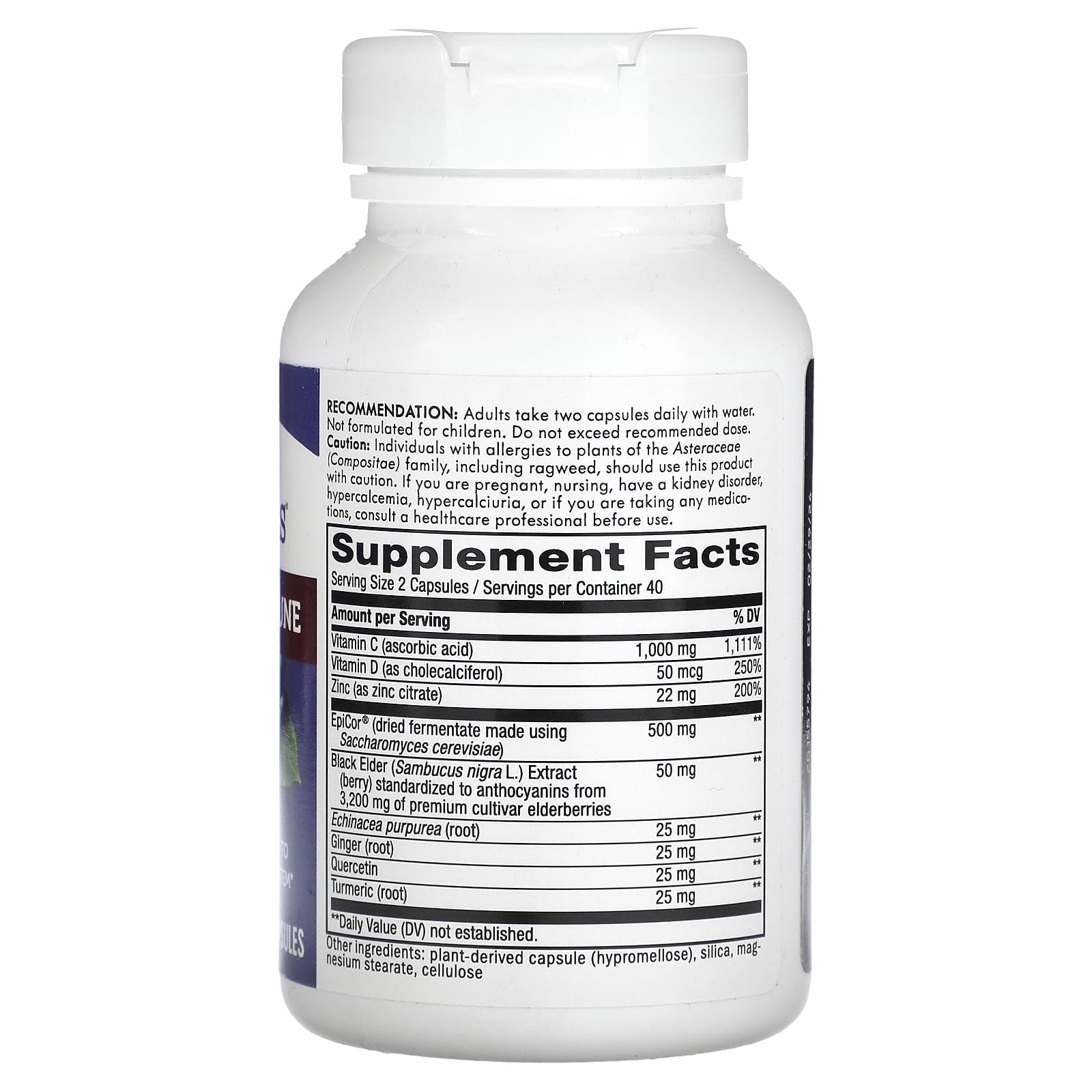 Nature's Way, Sambucus Advanced Immune, 80 Capsules