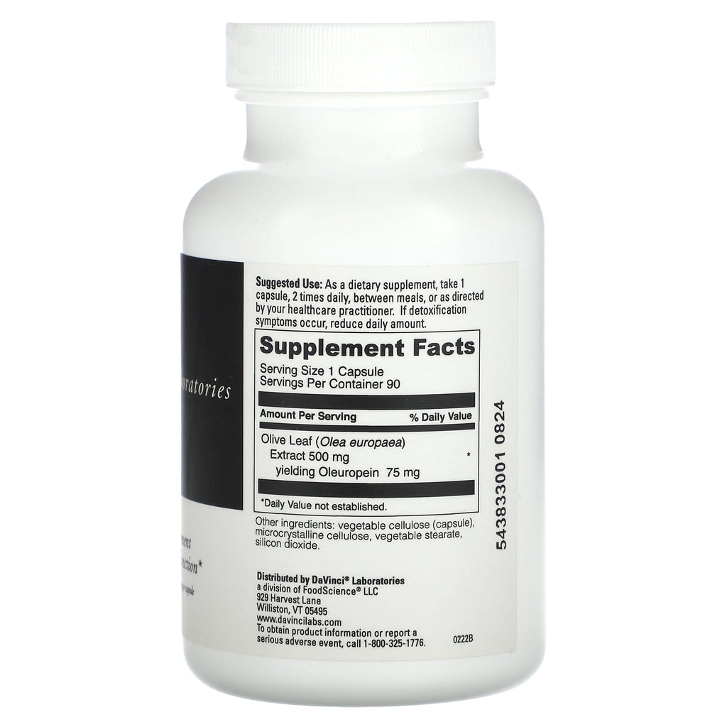 DaVinci Laboratories, Olivir 15, 90 Capsules