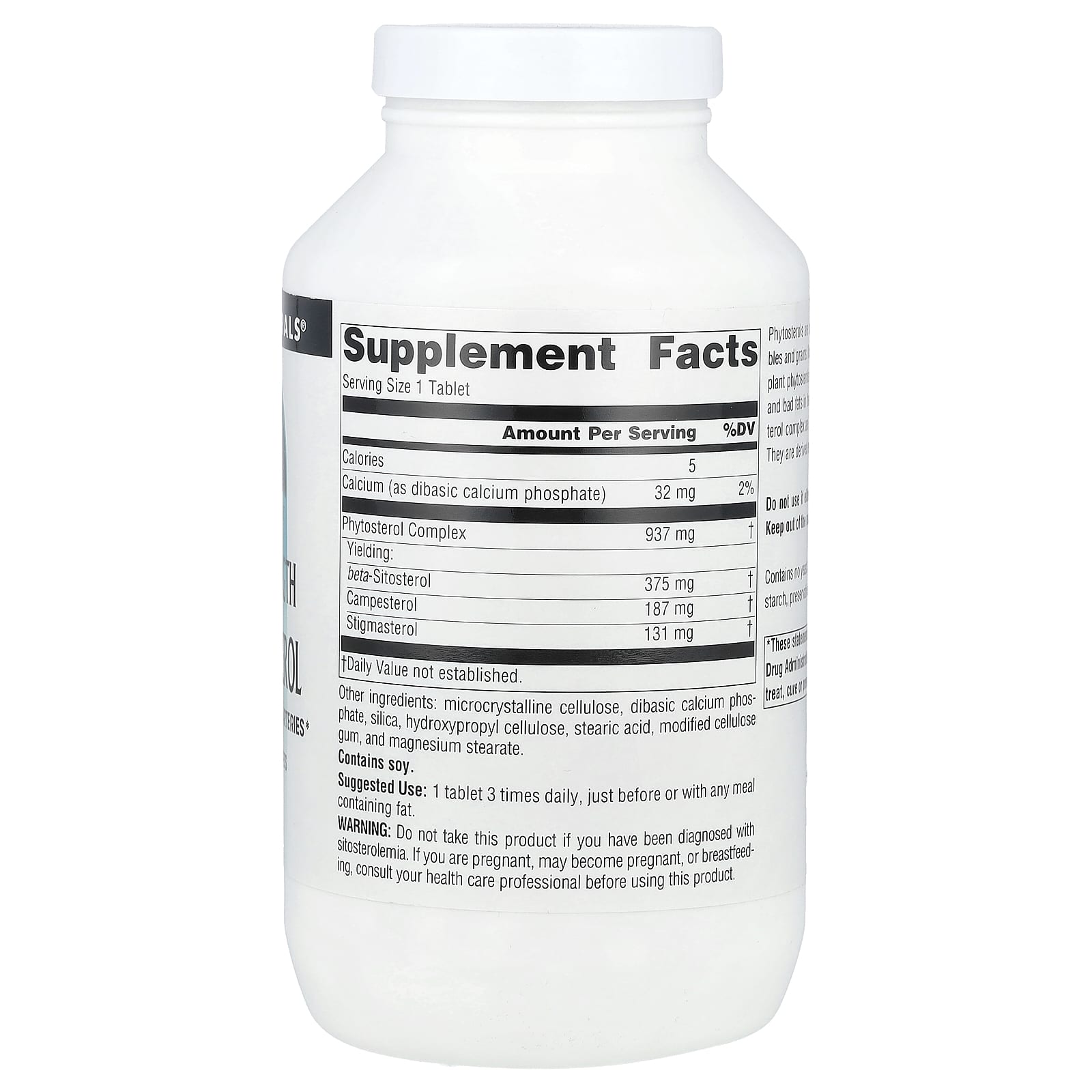 Source Naturals, Mega Strength Beta Sitosterol, 240 Tablets