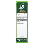 Nature's Truth, Vitamins, Liquid D3, 125 mcg (5,000 IU), 2 fl oz (59 ml)