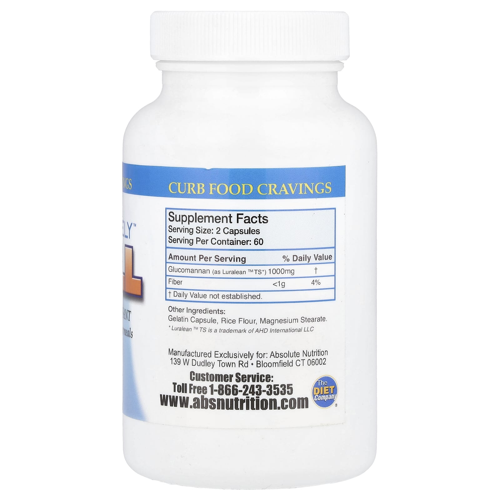 Absolute Nutrition, Absolutely Full, 120 Capsules