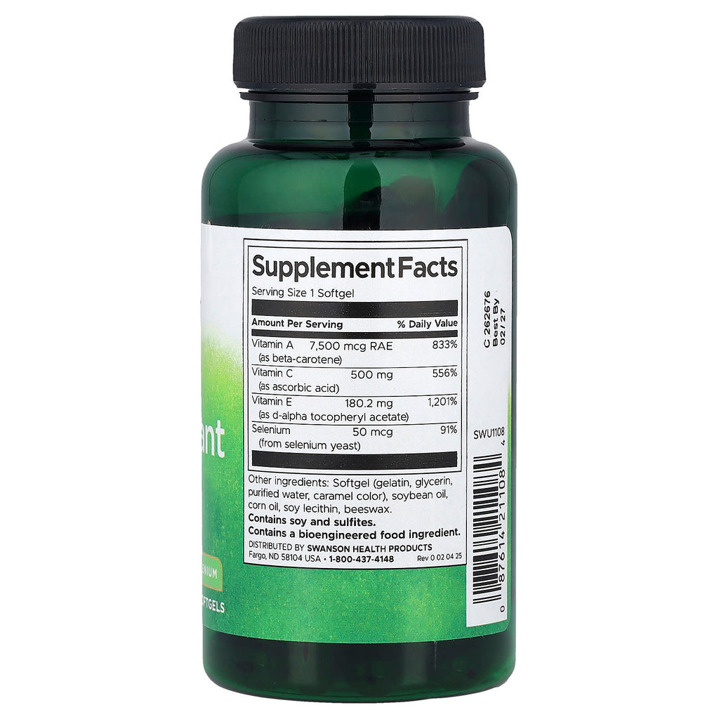 Swanson, Daily Antioxidant Boost, 60 Softgels