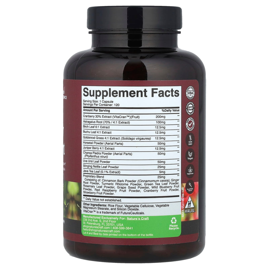 Nature's Craft, Kidney Support , 120 Capsules