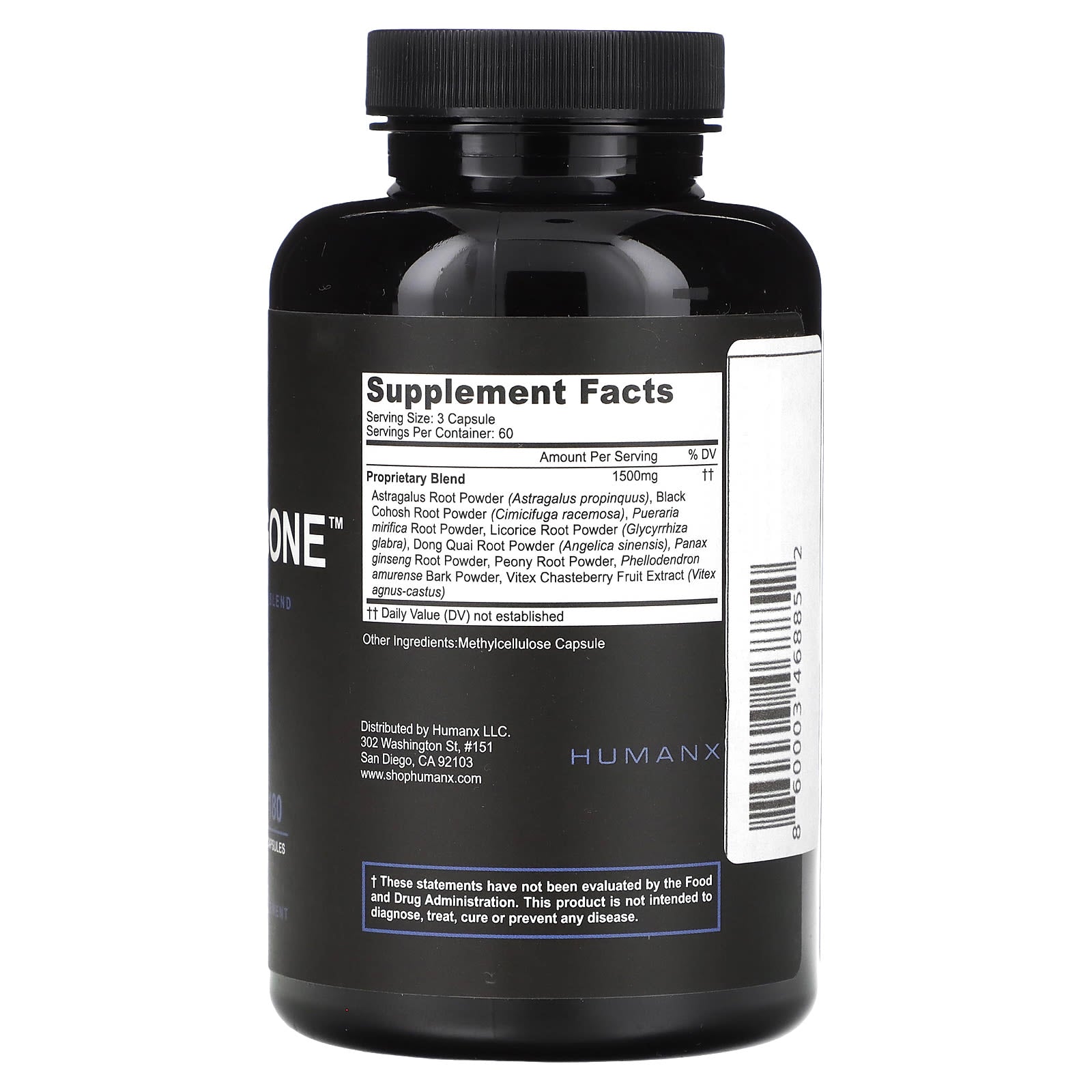 Humanx, Vertigone, 180 Capsules