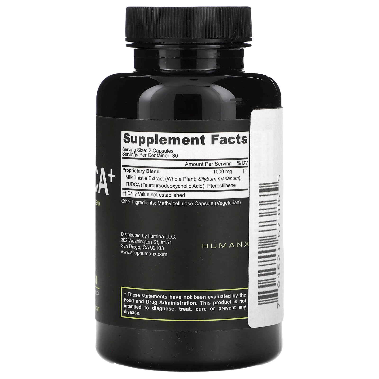 Humanx, Tudca+, 60 Capsules