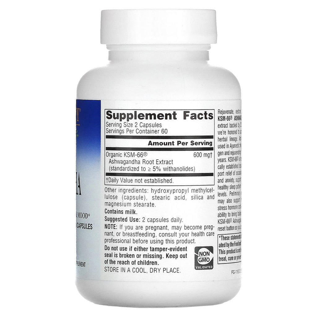 Planetary Herbals, KSM-66® Ashwagandha Root Extract, 120 Vegetarian Capsules (300 mg per Capsule)