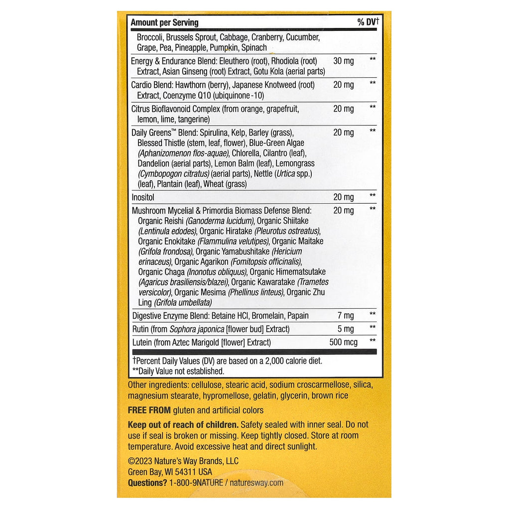 Nature's Way, Alive! Men's Ultra Multivitamin, 60 Tablets
