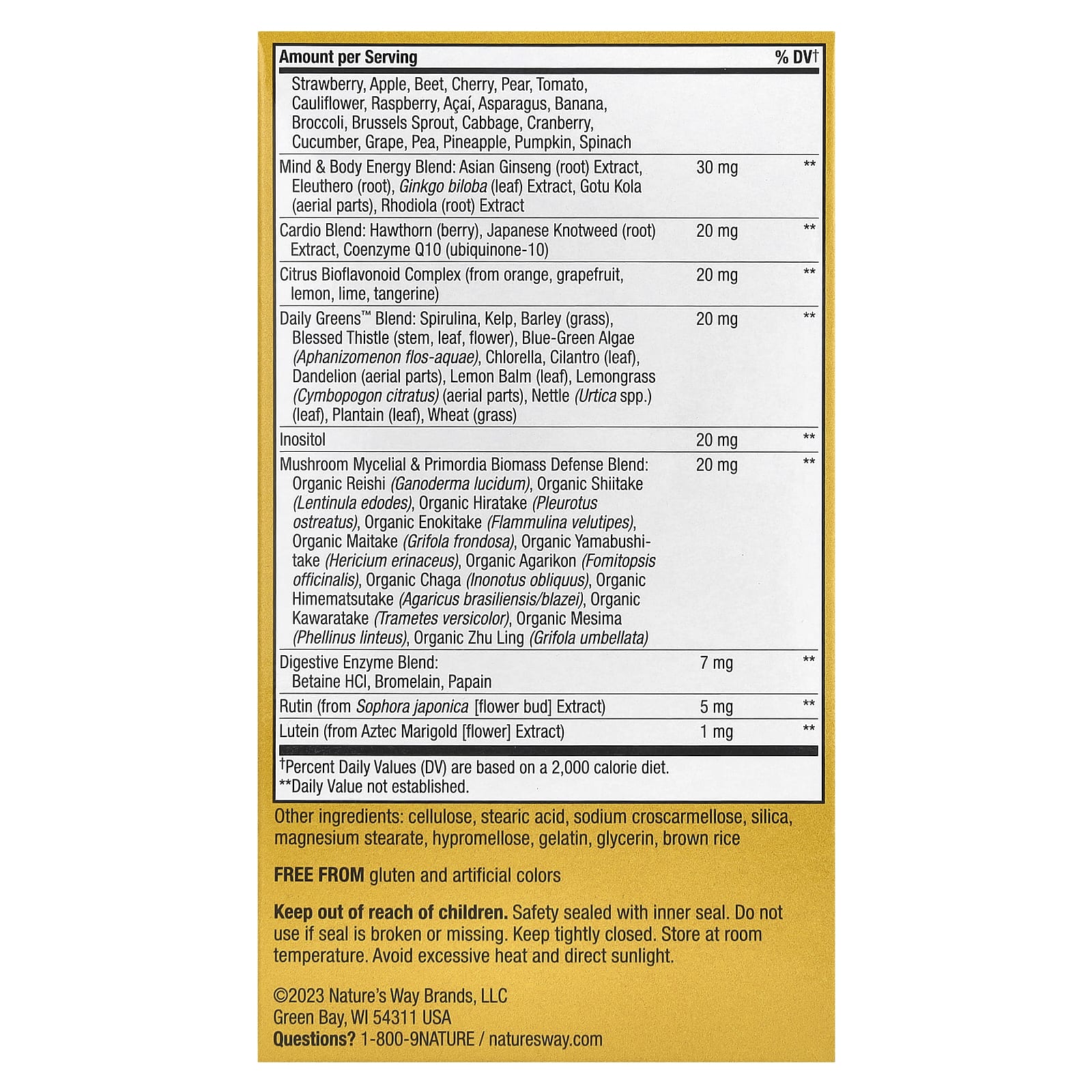 Nature's Way, Alive! Men's 50+ Ultra Multivitamin, 60 Tablets