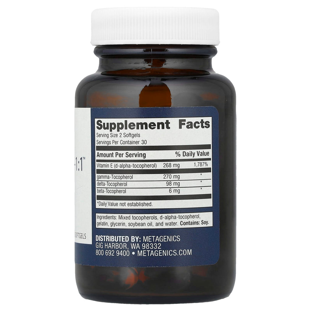 Metagenics, E Complex—1:1™, 60 Softgels