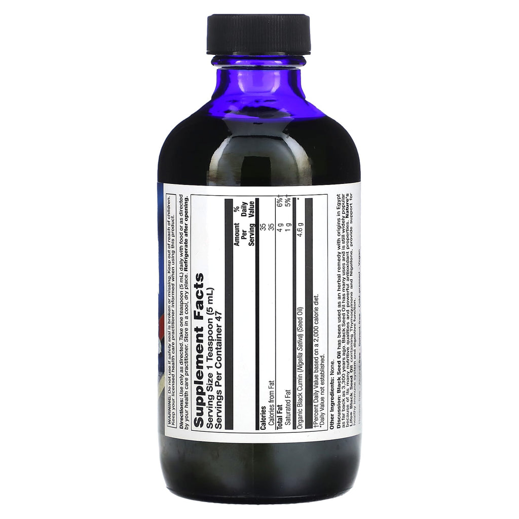 Nature's Life, Black Seed Oil, 4.6 g, 8 fl oz (236 ml)