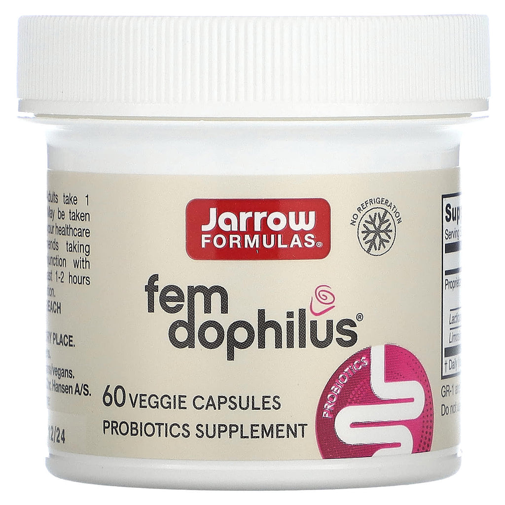 Jarrow Formulas, Vegan Fem Dophilus, 1 Billion CFU , 60 Veggie Capsules