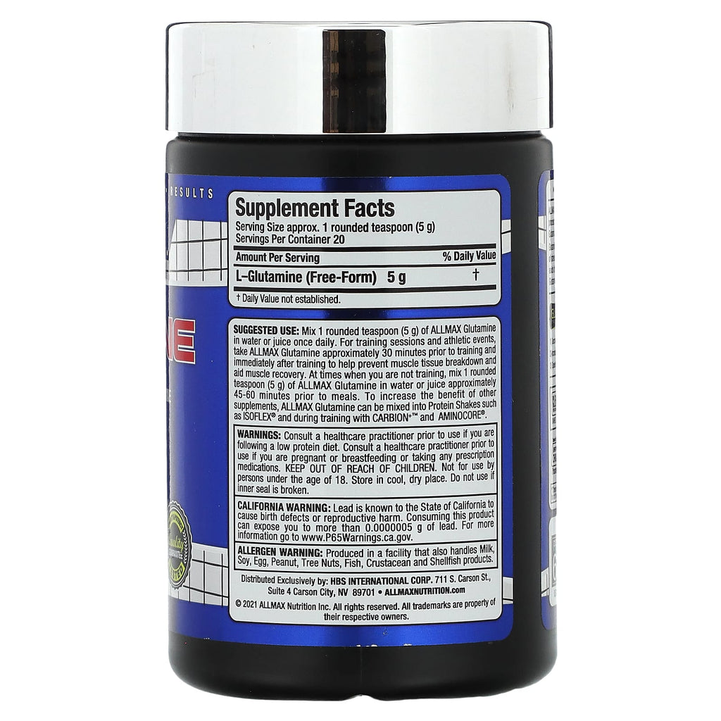ALLMAX, Essentials, Glutamine, 3.53 oz (100 g)