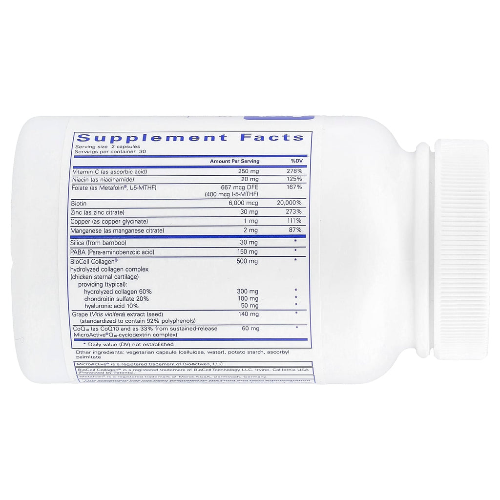 Pure Encapsulations, Hair/Skin/Nails Ultra, 60 Capsules