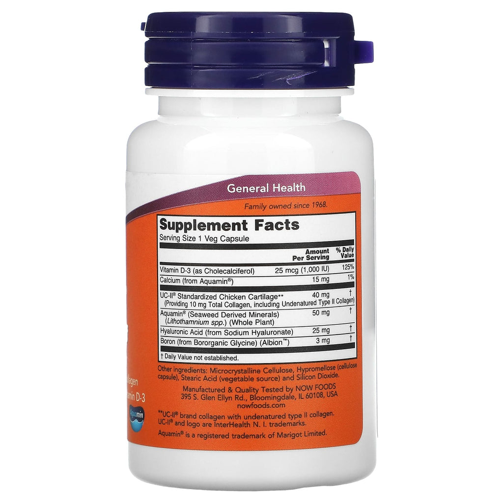 NOW Foods, Advanced UC-II® Joint Relief, 60 Veg Capsules