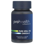 ProHealth Longevity, Pure Krill Oil Omega-3, 60 Soft Gels