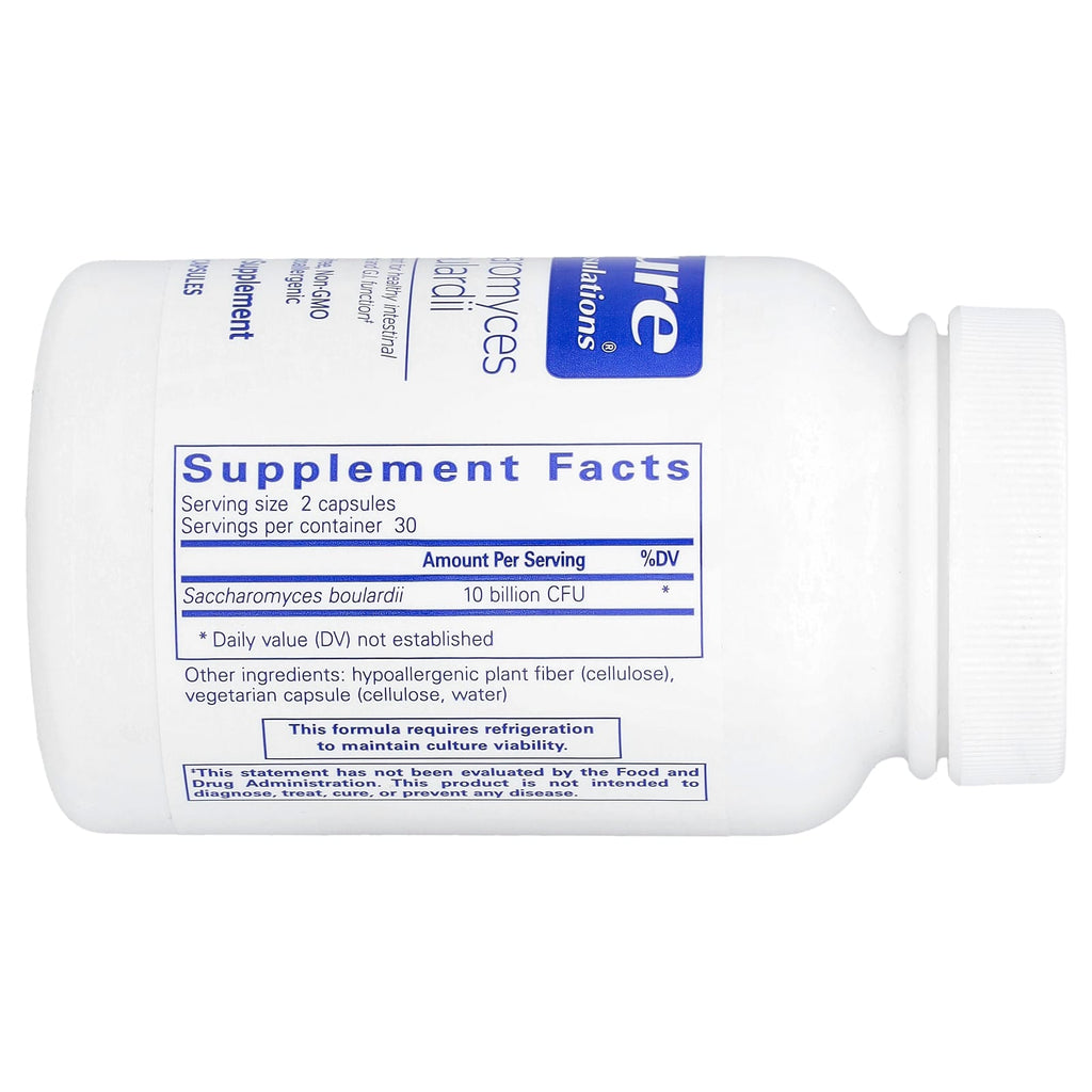 Pure Encapsulations, Saccharomyces Boulardii, 60 Capsules (5 Billion CFU per Capsule)