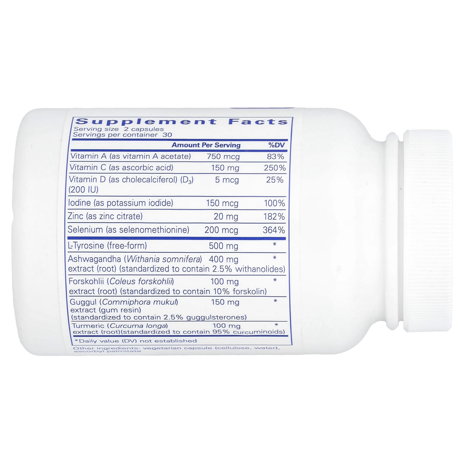 Pure Encapsulations, Thyroid Support Complex, 60 Capsules