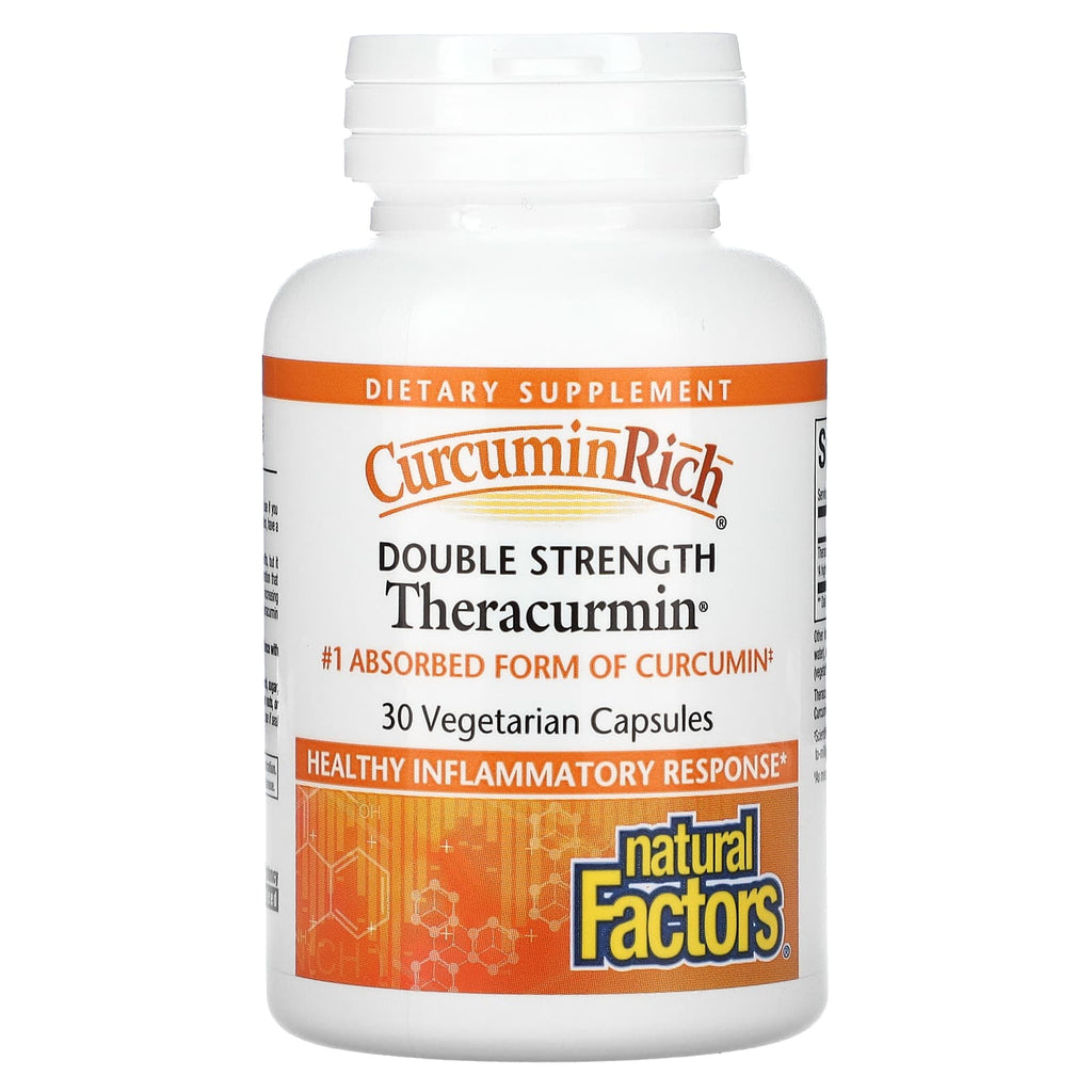 Natural Factors, Theracurmin, 60 mg, 30 Vegetarian Capsules
