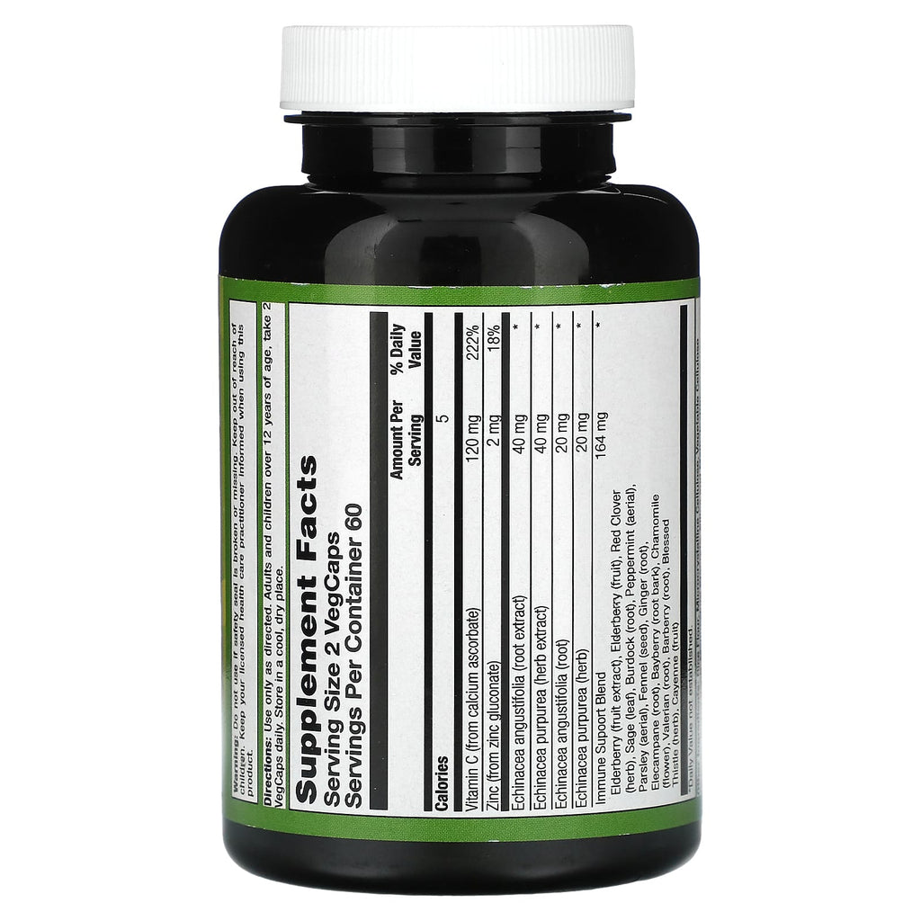 Zand, Naturals, Insure Herbal, Immune Support, 120 Vegetarian Capsules