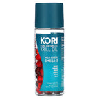 Kori, Pure Atlantic Krill Oil, Multi-Benefit Omega-3, 60 Softgels (600 mg per Softgel)