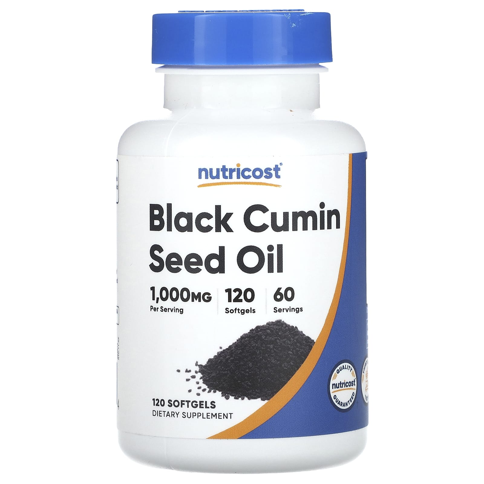 Nutricost, Black Cumin Seed Oil, 120 Softgels (500 mg per Softgel)