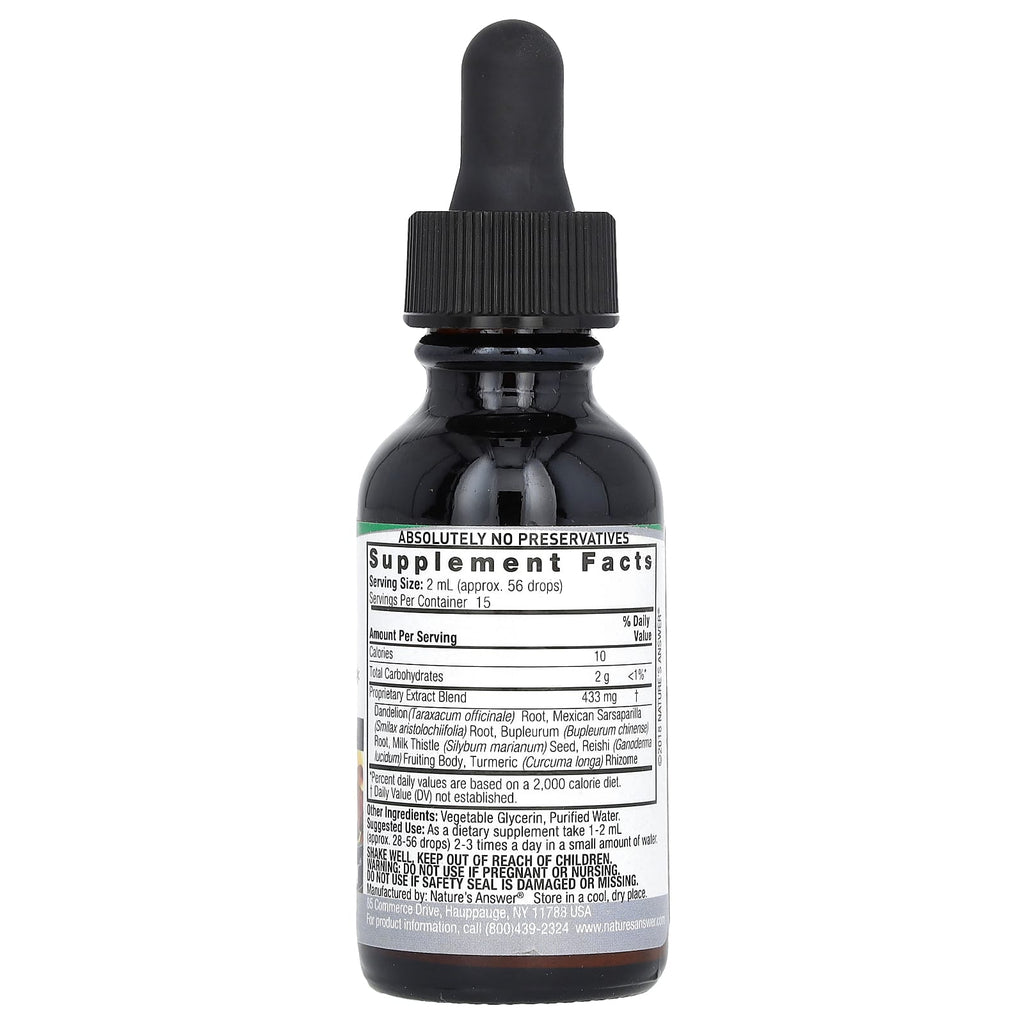 Nature's Answer, Liver Tone, Alcohol-Free, 2,000 mg, 1 fl oz (30 ml)