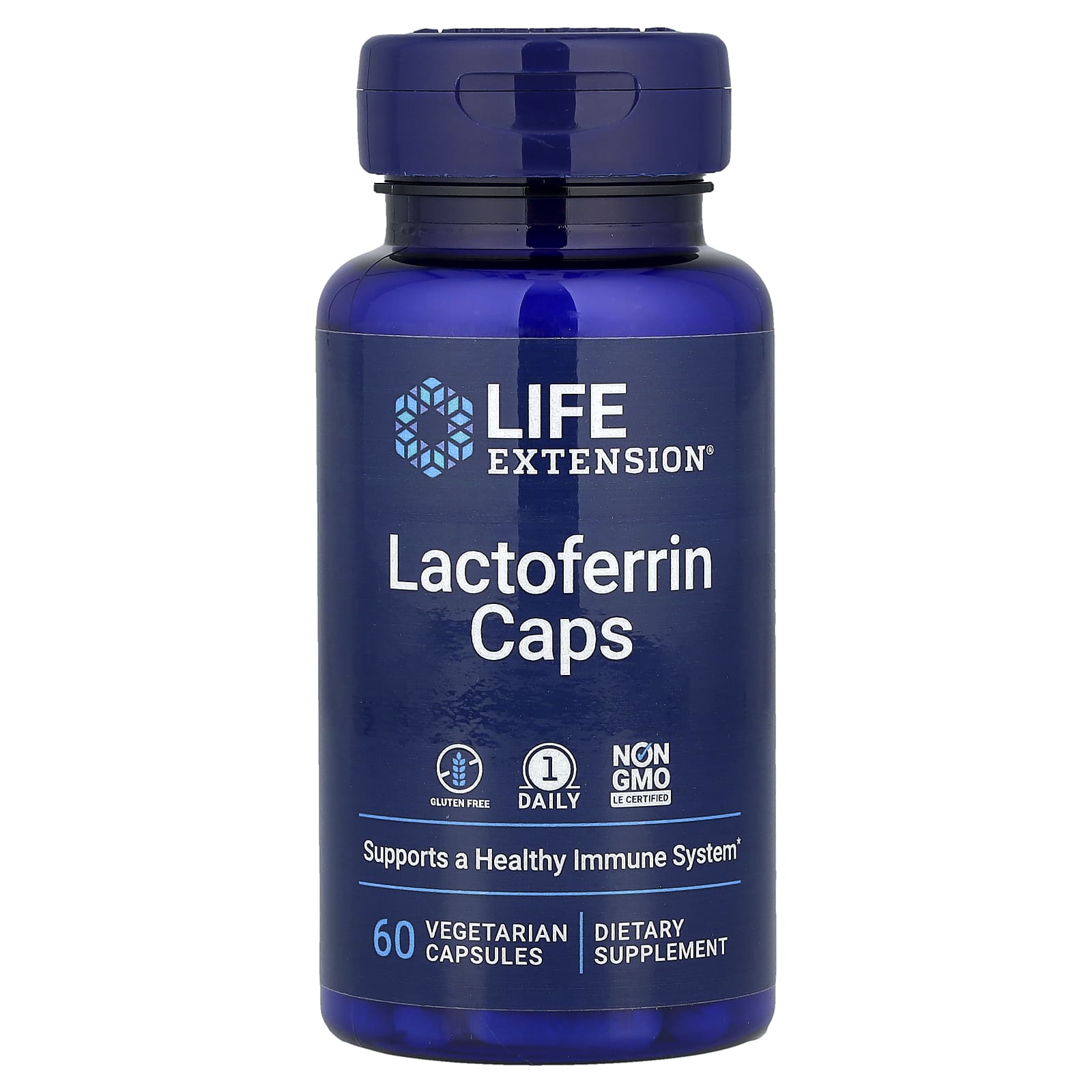 Life Extension, Lactoferrin Caps, 60 Vegetarian Capsules (300 mg per Capsule)