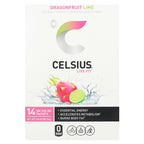 Celsius, Live Fit, Dragonfruit Lime, 14 On-The-Go Packets, 0.2 oz (5.74 g) Each